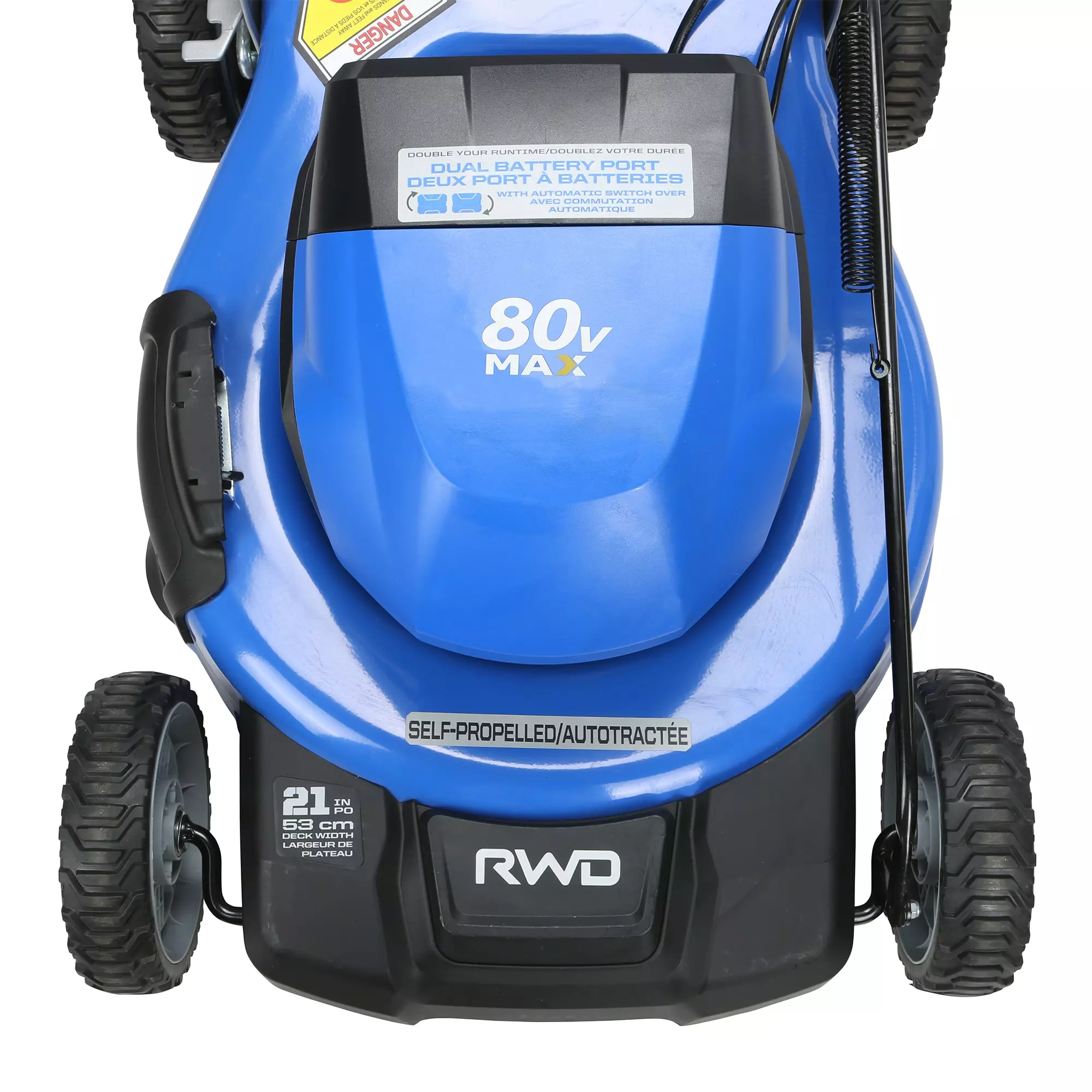 Kobalt 80-Volt Max Brushless 21-in Self-propelled Cordless Electric Lawn Mower 6 Ah (Battery and Charger Included) - Outdoor Tools & Equipment - Image 5