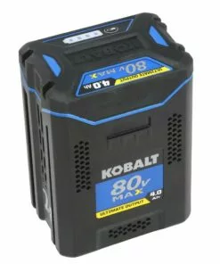 Kobalt 80-volt Max 4 Ah Rechargeable Lithium Ion (li-ion) Cordless Power Equipment Battery - Outdoor Tools & Equipment