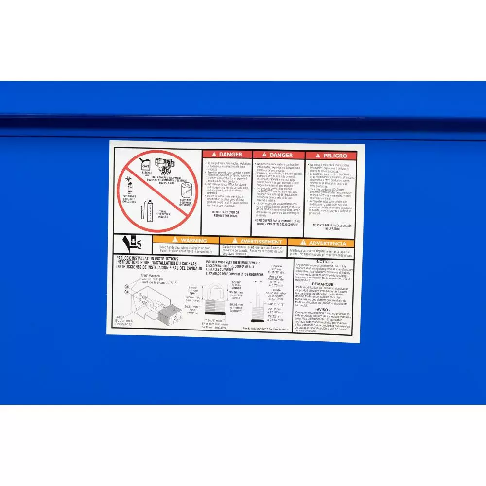 Kobalt 24-in W x 60-in L x 28-in Steel Jobsite Box - Tool Storage & Work Benches - Image 8