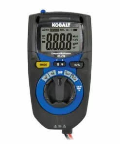 Kobalt 0.2 Amp 600-Volt Digital Multimeter (Battery Included) - Electrical Testers & Tools