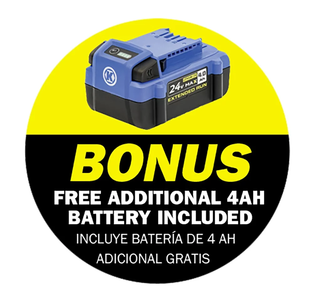 Kobalt 24-volt 500-CFM Brushless Handheld Cordless Electric Leaf Blower 4 Ah (Battery & Charger Included) - Outdoor Tools & Equipment - Image 2