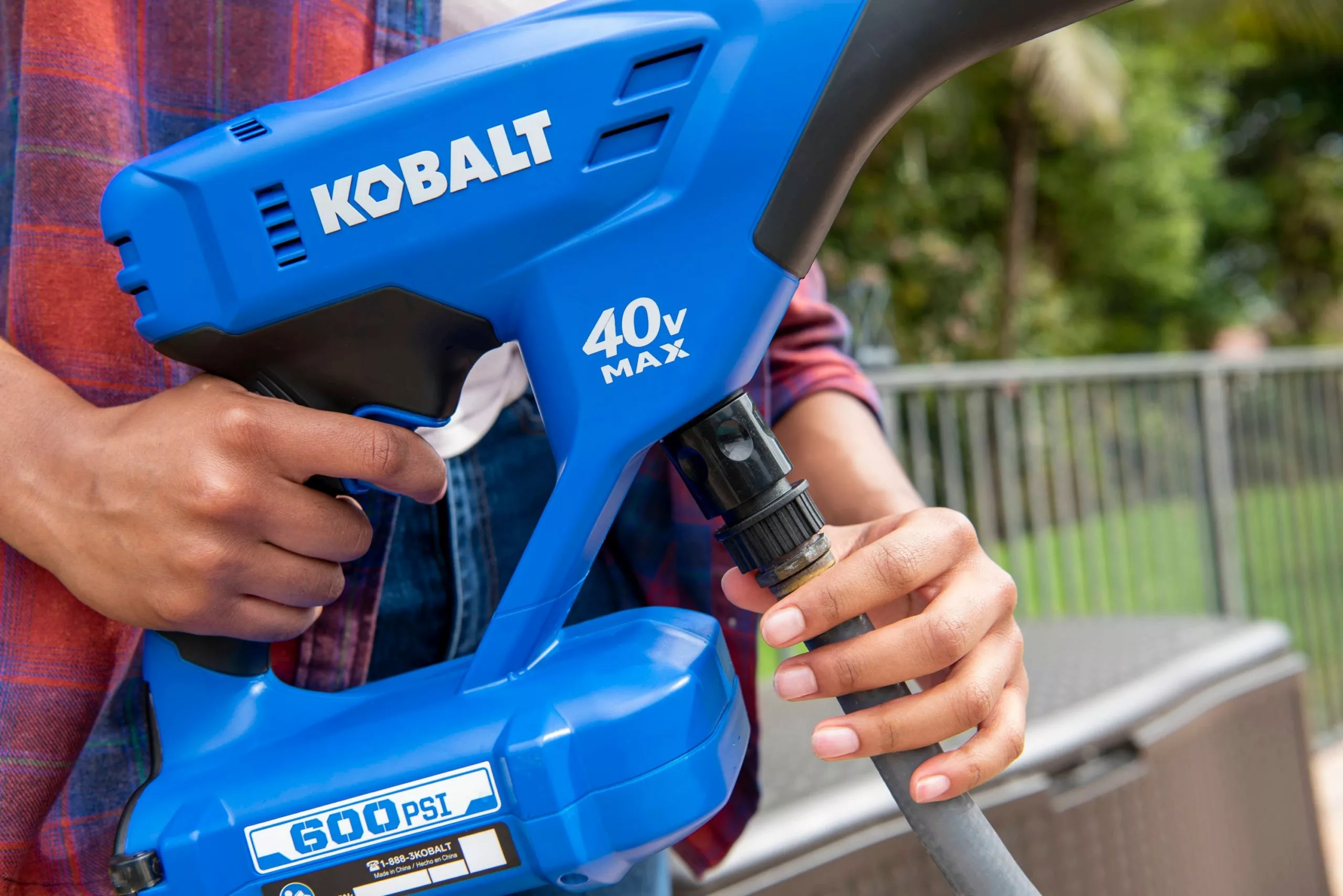 Kobalt 600 PSI 0.8-Gallon Cold Water Electric Pressure Washer - Outdoor Tools & Equipment - Image 11