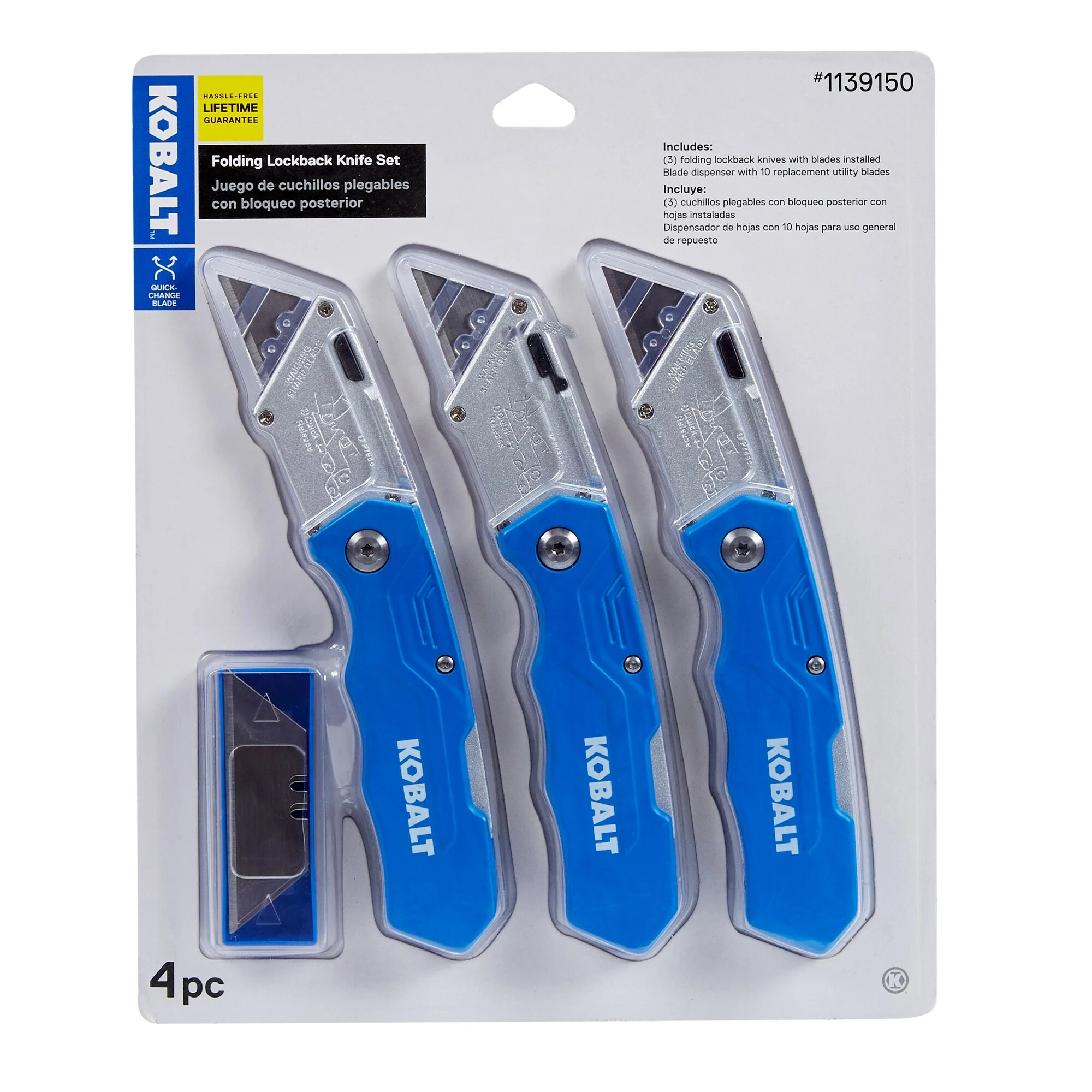 Kobalt 13-Blade Folding Utility Knife - Hand Tools - Image 3