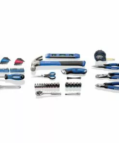 Kobalt 73 Piece Home Owner's Tool Kit with Folding Case - Hand Tools