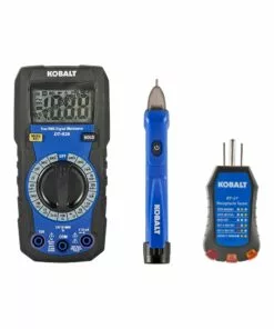 Kobalt 10 Amp 50-1000-Volt Digital Specialty Meter (Battery Included) - Electrical Testers & Tools