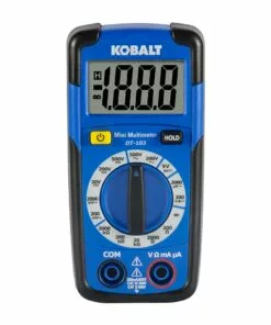 Kobalt 0.2 Amp 500-Volt Digital Multimeter (Battery Included) - Electrical Testers & Tools