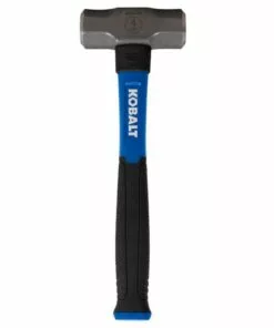 Kobalt 4-lb Smooth Face Steel Head Fiberglass Sledge Hammer - Hand Tools