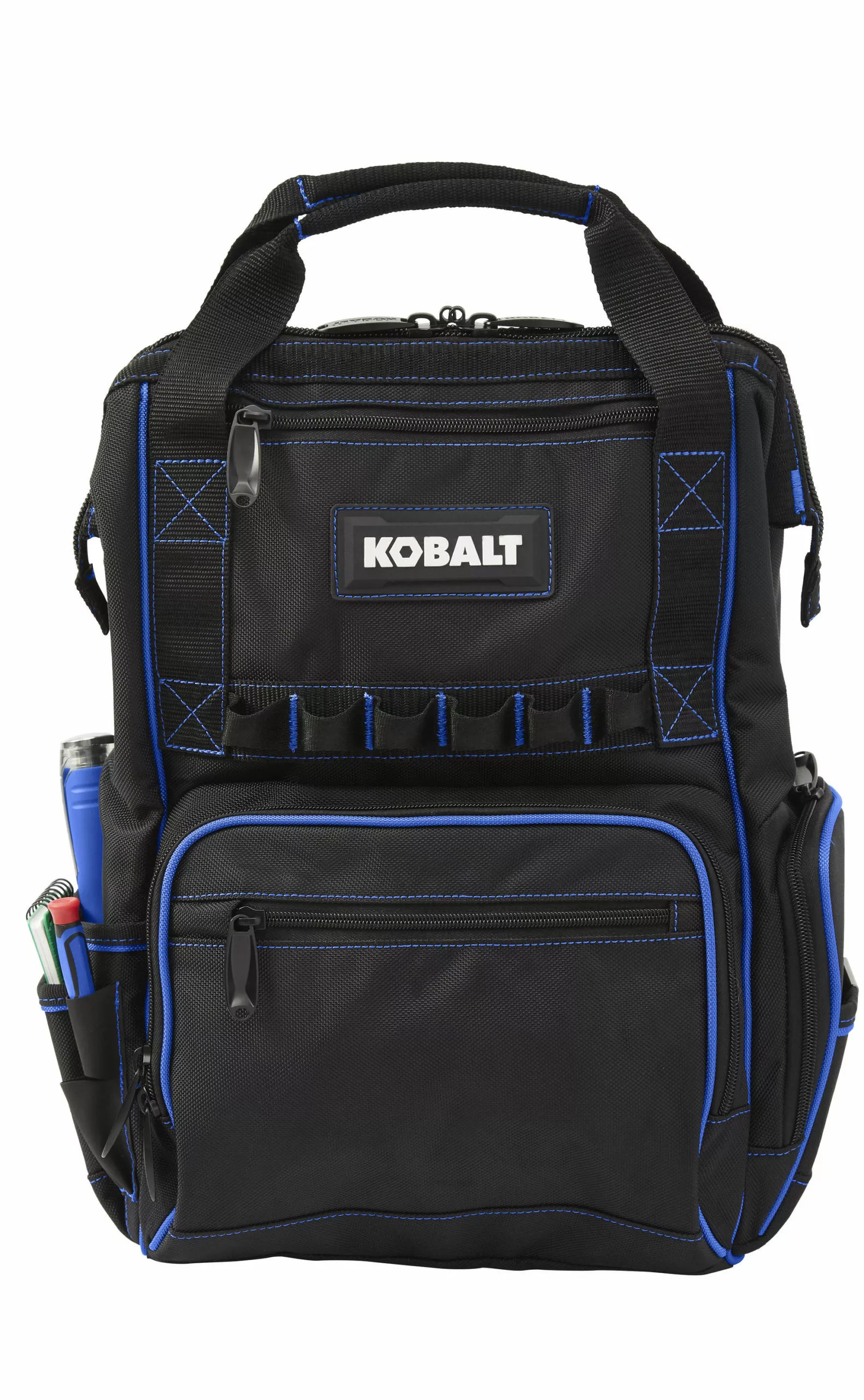 Kobalt Blue Black Polyester 11.5-in Backpack - Tool Storage & Work Benches - Image 8