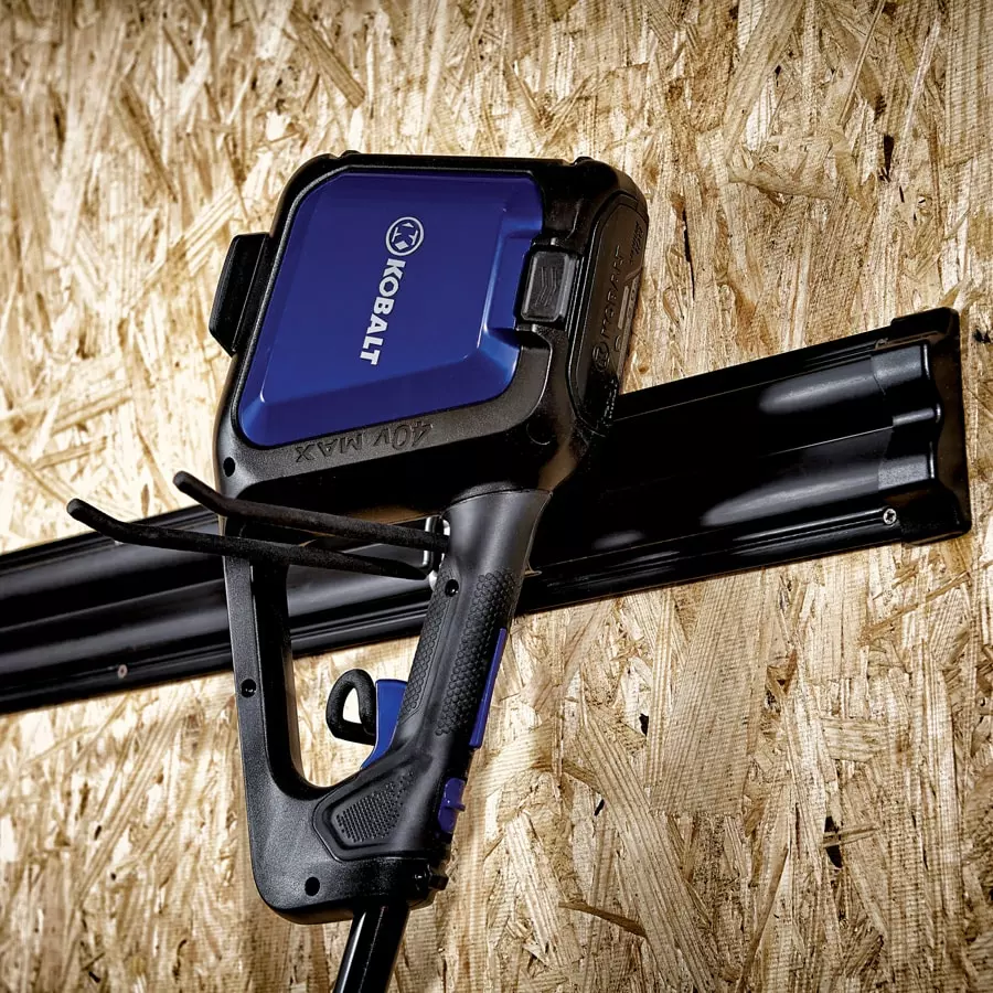 Kobalt 32-in Black Plastic Multipurpose Storage Rail - Garage Organization - Image 3