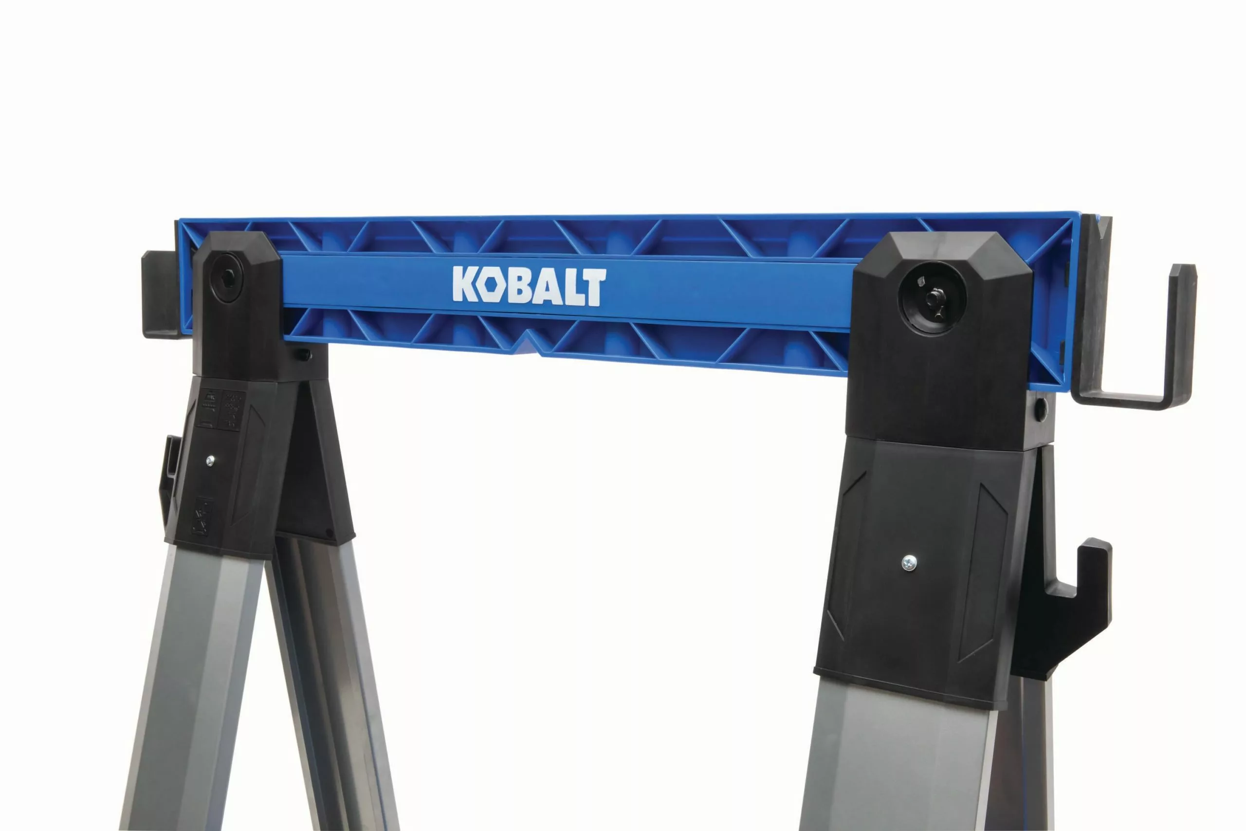 Kobalt 30.63-in W x 33.5-in H Adjustable Pp and Steel Construction Saw Horse (1000-lb Capacity) - Tool Storage & Work Benches - Image 2