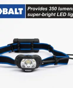 Kobalt 350-Lumen LED Headlamp (Battery Included) - Flashlights & Flashlight Bulbs