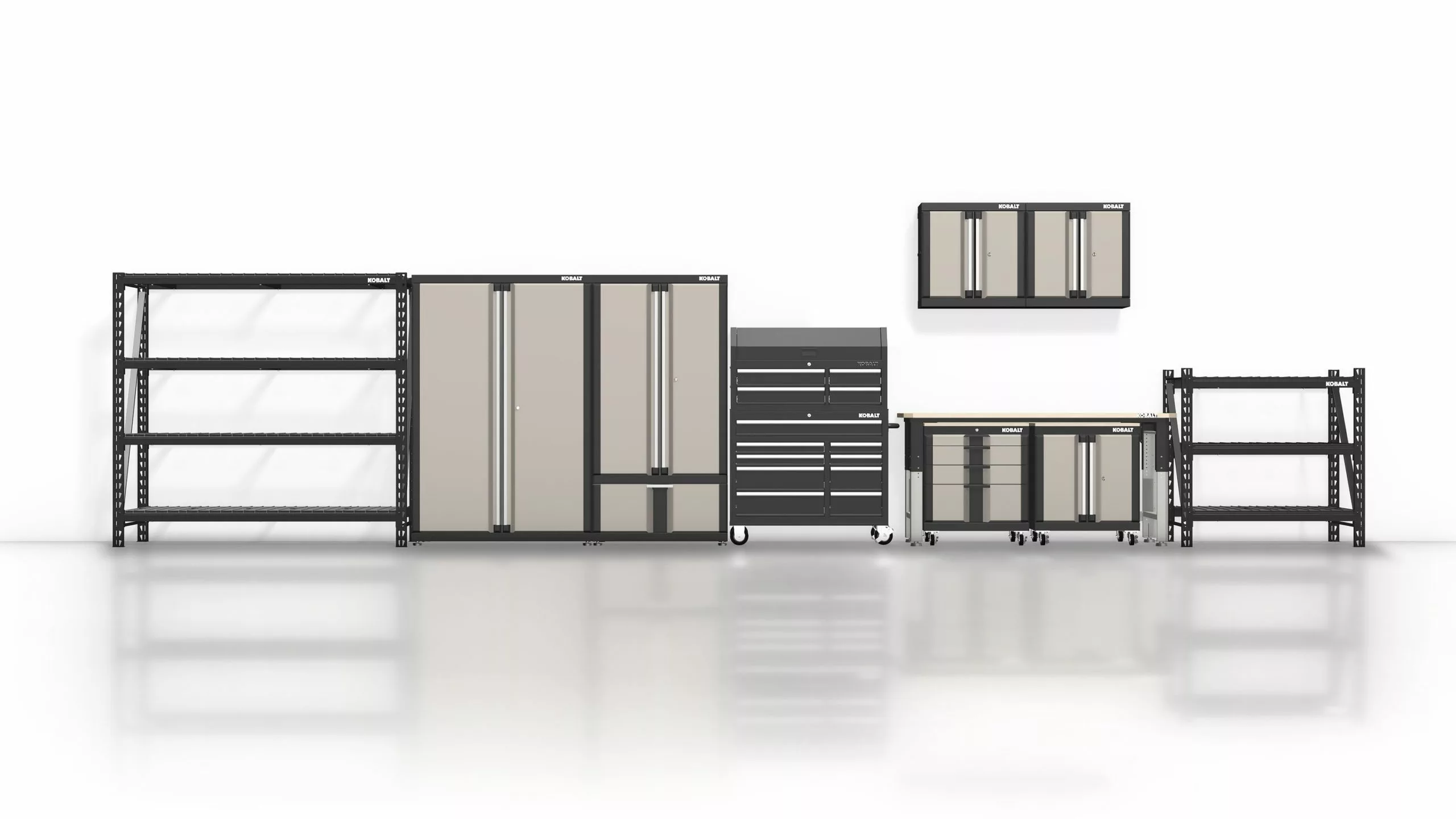 Kobalt 77-in W x 24-in D x 72-in H 4-Tier Heavy Duty Steel Utility - Shelves & Shelving - Image 10