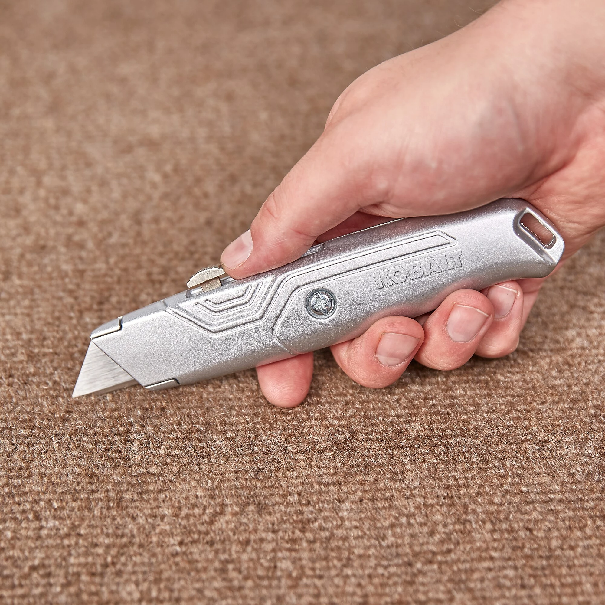 Kobalt 3-Blade Retractable Utility Knife with On Tool Blade Storage - Hand Tools - Image 4