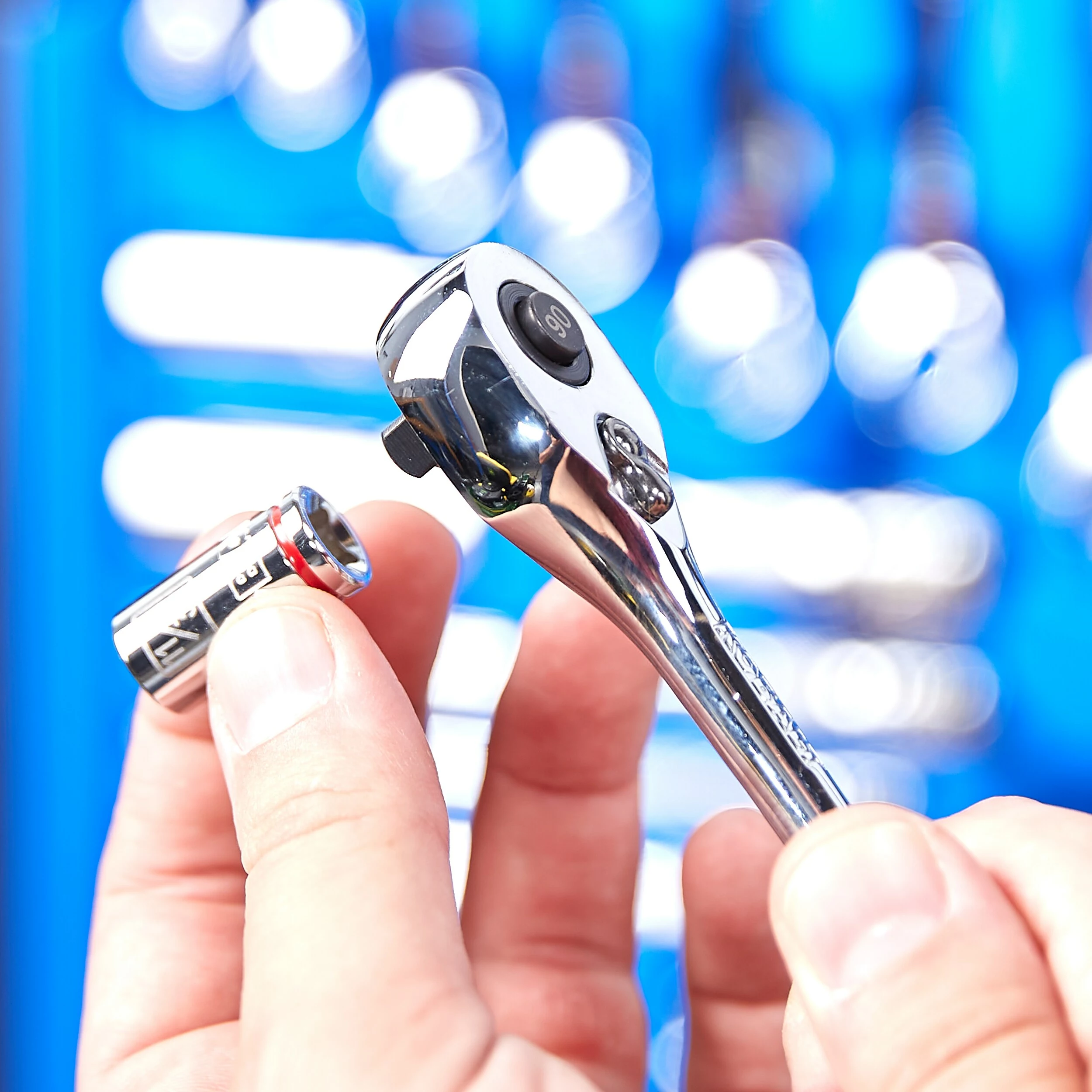 Kobalt Standard (SAE) 1/4-in Drive 6-point 11/32-in Deep Socket - Hand Tools - Image 4