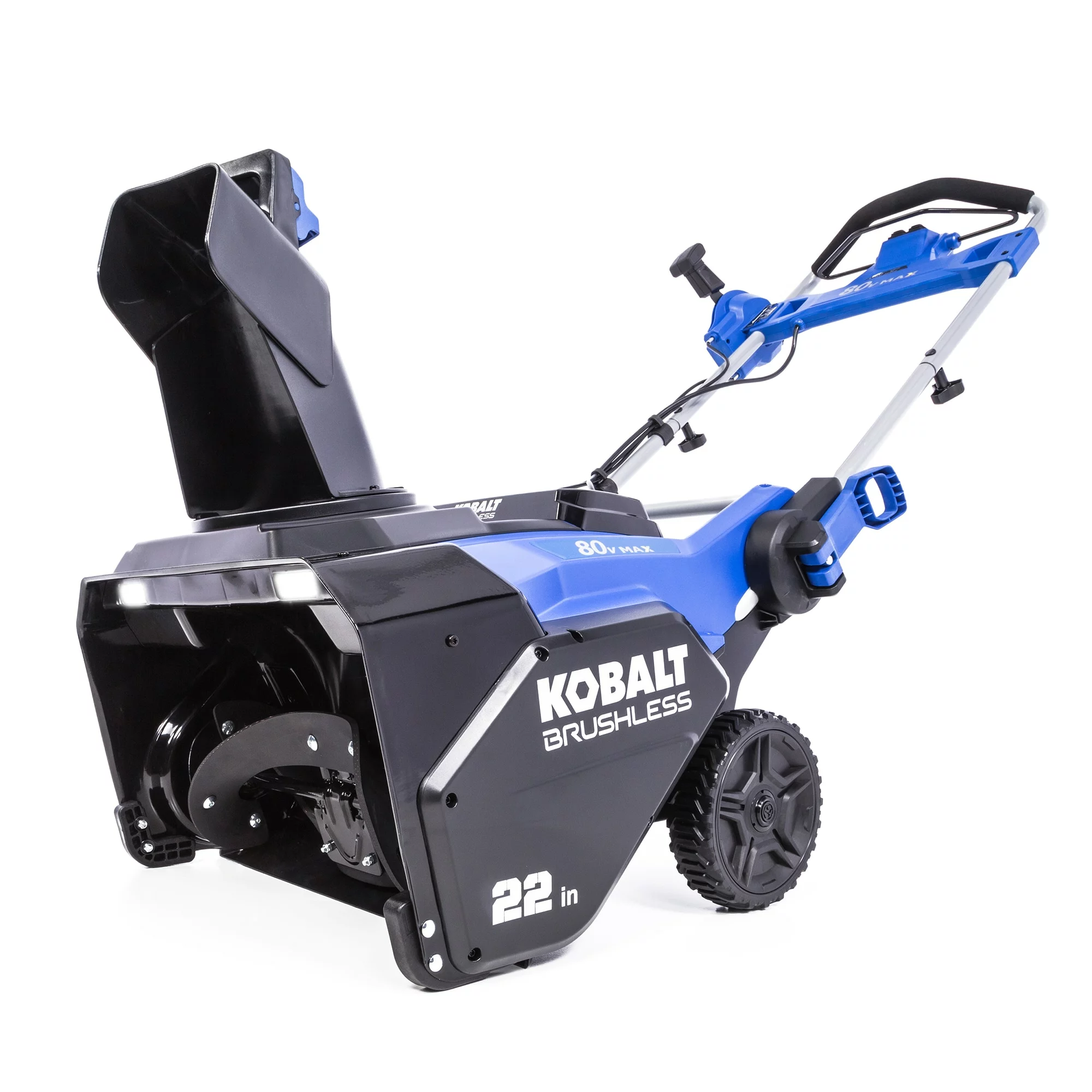 Kobalt 80-Volt Max 22-in Single-stage Cordless Electric Snow Blower 4-Hours Ah (Battery Included) - Outdoor Tools & Equipment - Image 3