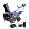 Kobalt 80-Volt Max 22-in Single-stage Cordless Electric Snow Blower 4-Hours Ah (Battery Included) - Outdoor Tools & Equipment