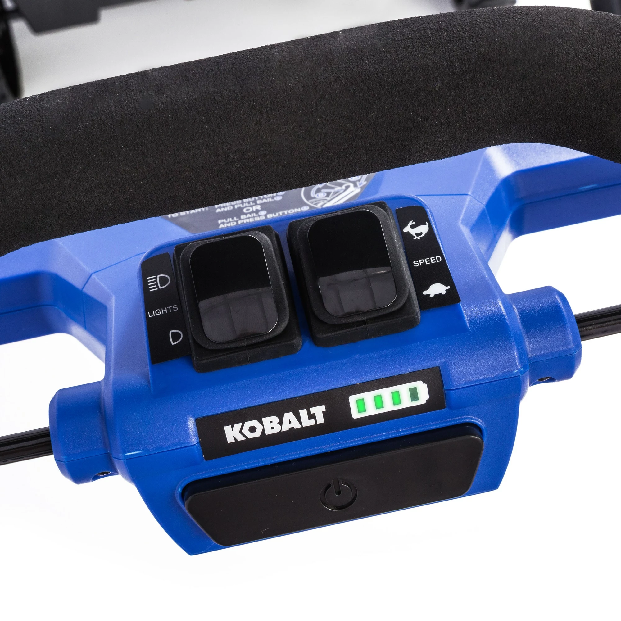 Kobalt 80-Volt Max 22-in Single-stage Cordless Electric Snow Blower 4-Hours Ah (Battery Included) - Outdoor Tools & Equipment - Image 8