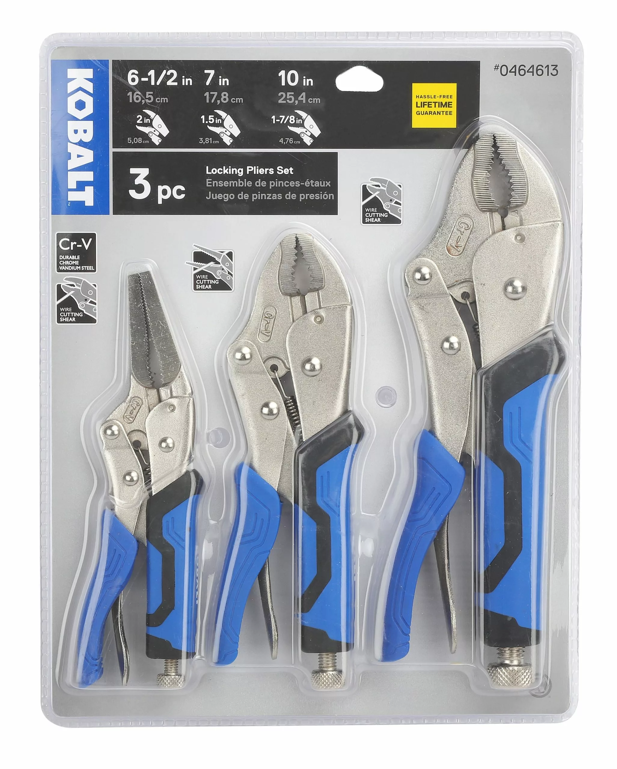 Kobalt 3-Pack Locking Plier Set - Hand Tools - Image 2