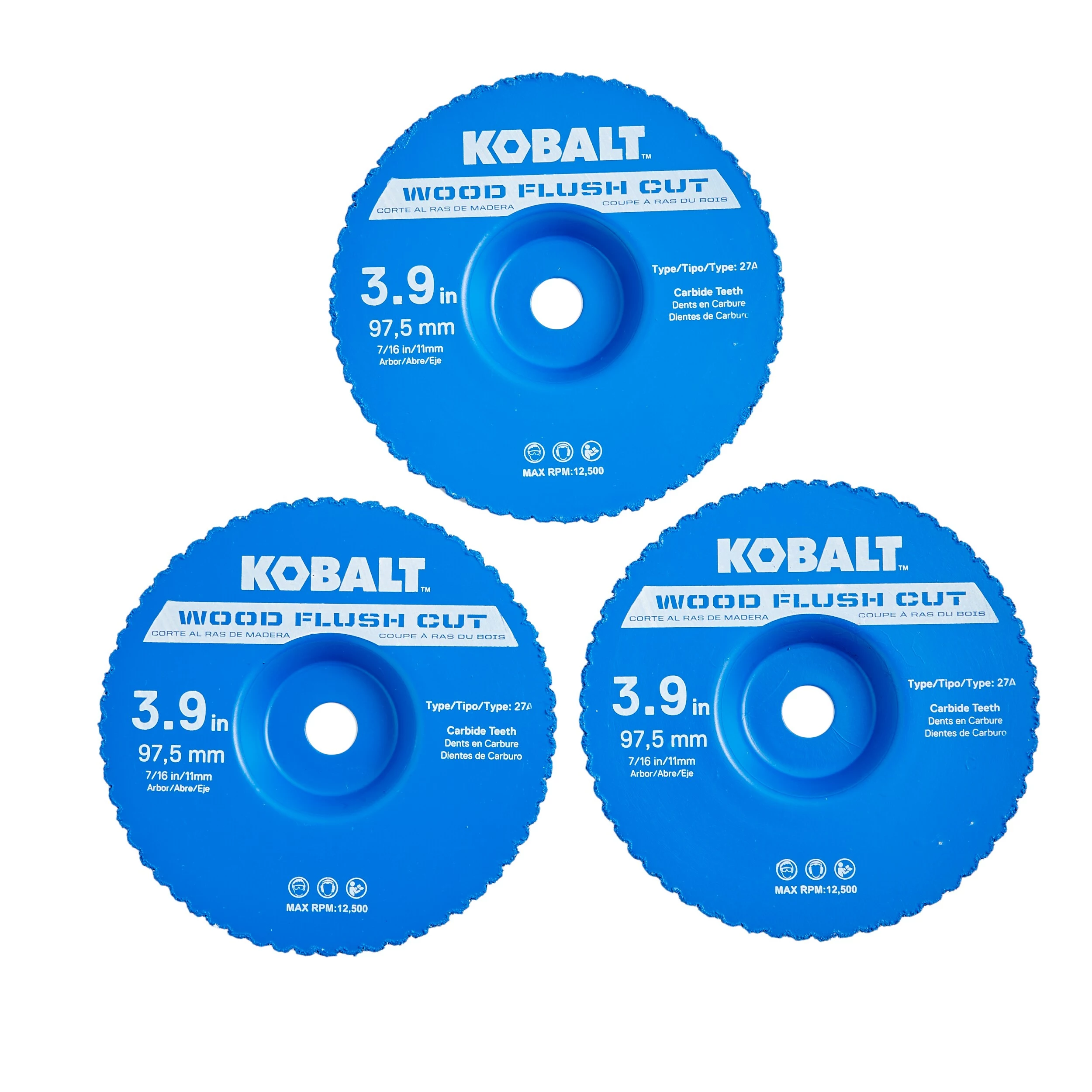 Kobalt 3-Pack 4-in Set High-speed Steel Circular Saw Blade Set - Power Tool Accessories - Image 3