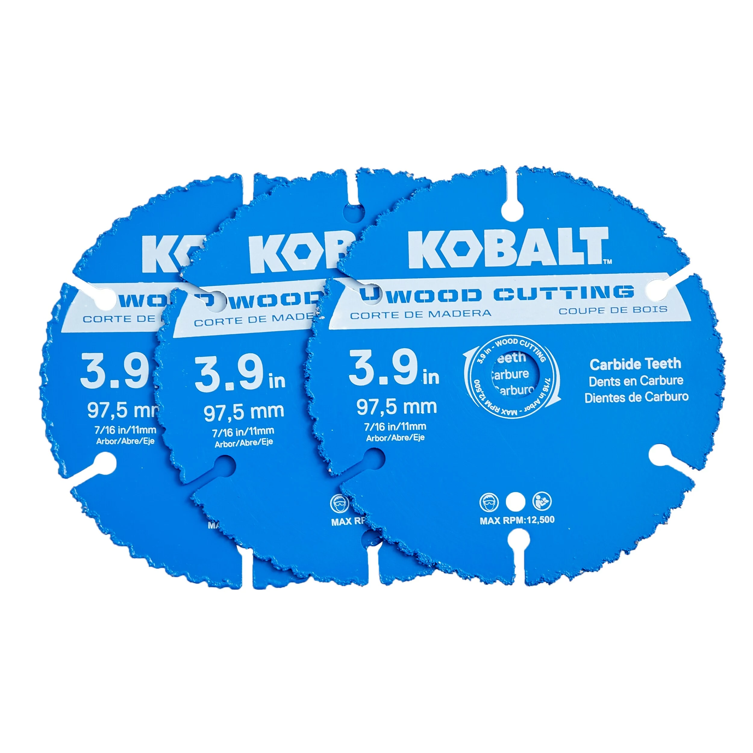 Kobalt 3-Pack 4-in Set High-speed Steel Circular Saw Blade Set - Power Tool Accessories - Image 3