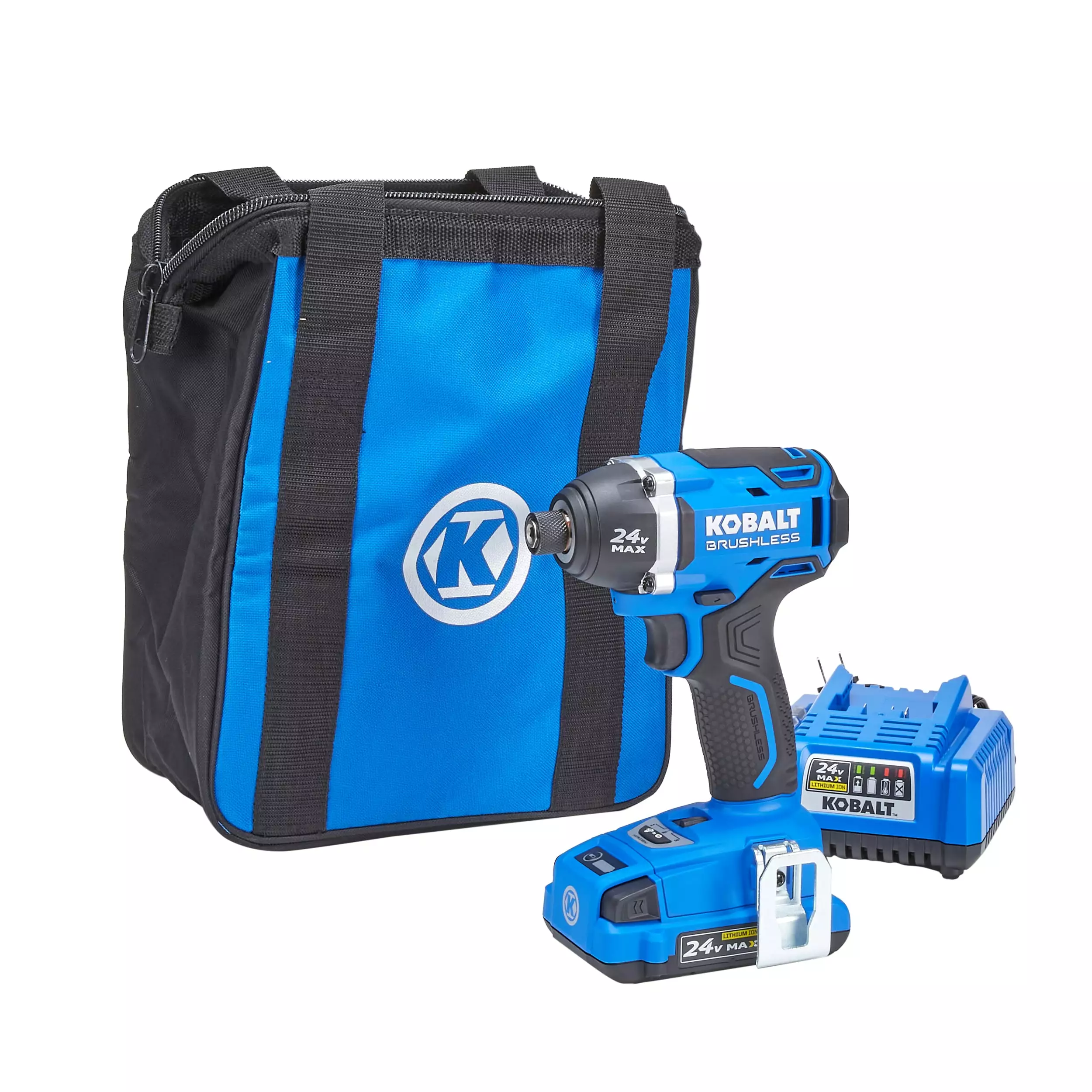 Kobalt 24-volt Max Variable Speed Brushless Cordless Impact Driver (1-Battery Included) - Power Tools - Image 6