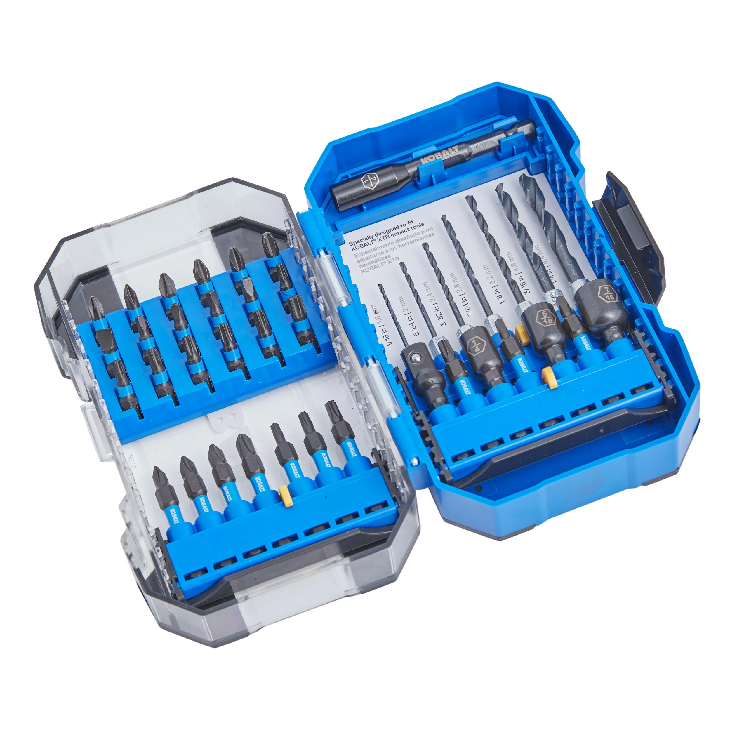Kobalt XTR Impact Set High-speed Steel Hex Shank Screwdriver Bit Set (40-Piece) - Power Tool Accessories - Image 2