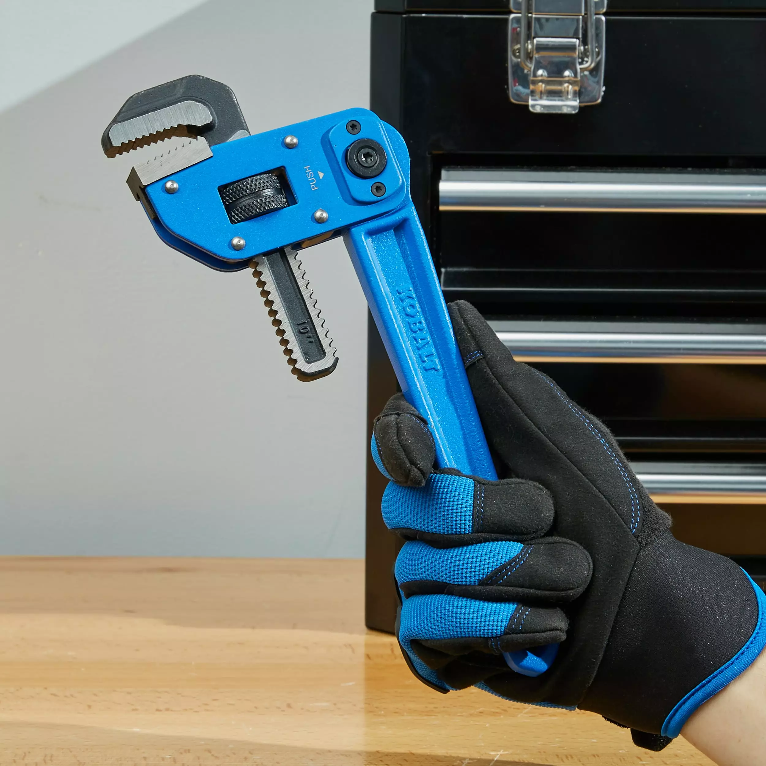 Kobalt 10-in Multi-angle Pipe Wrench - Plumbing Tools & Cements - Image 2