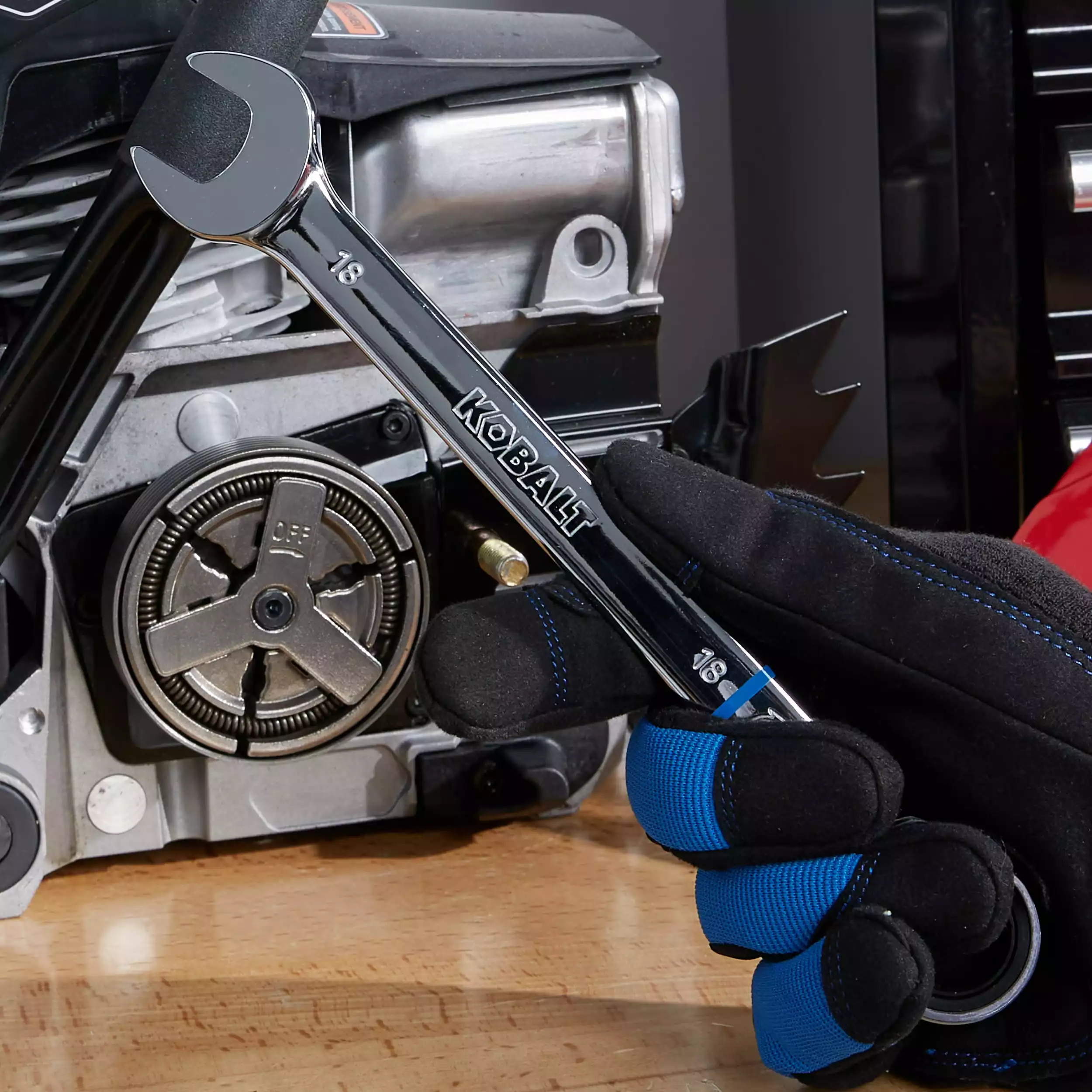 Kobalt 20-Piece Set 12-Point Standard (SAE) and Metric Combination Ratchet Wrench Set - Hand Tools - Image 4