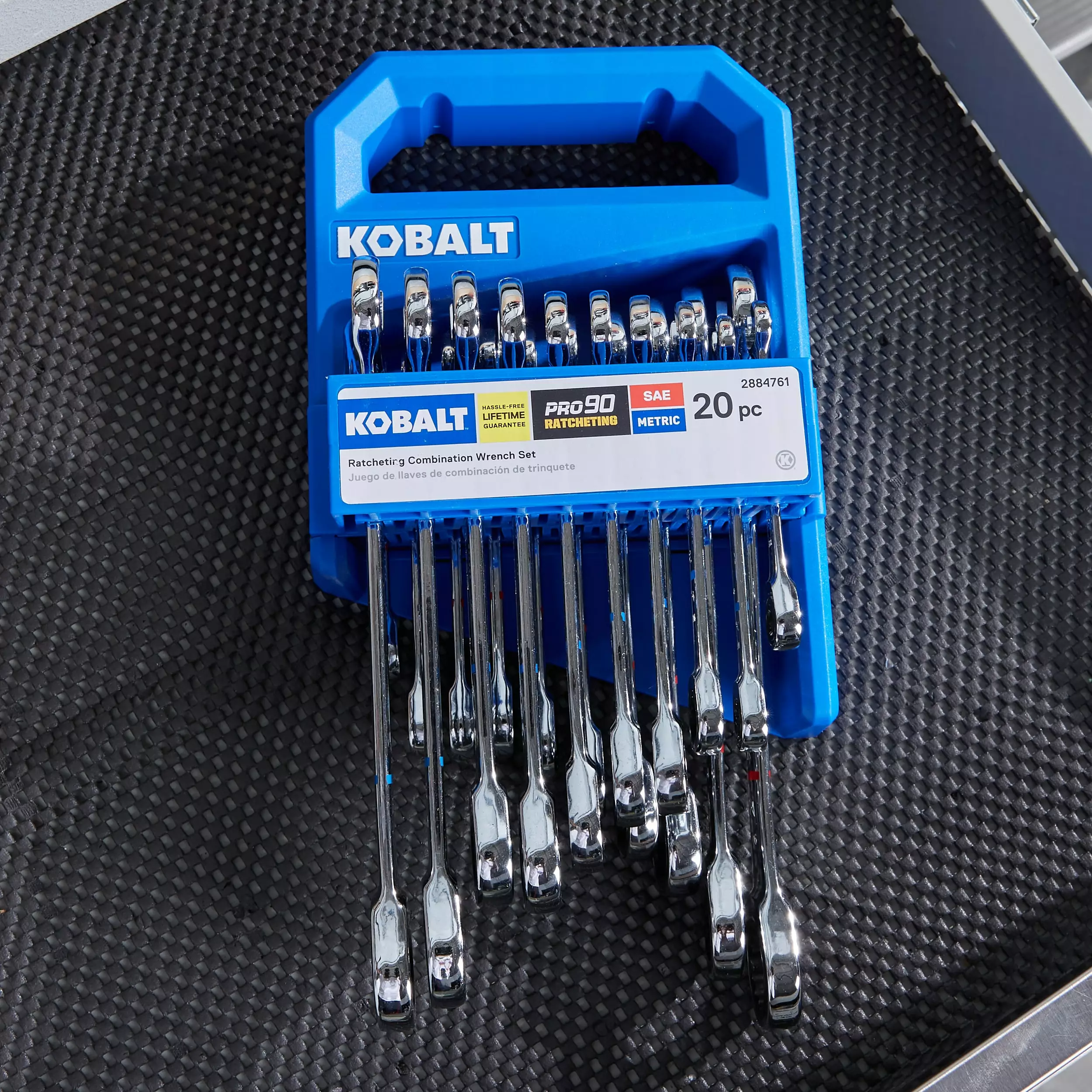Kobalt 20-Piece Set 12-Point Standard (SAE) and Metric Combination Ratchet Wrench Set - Hand Tools - Image 2