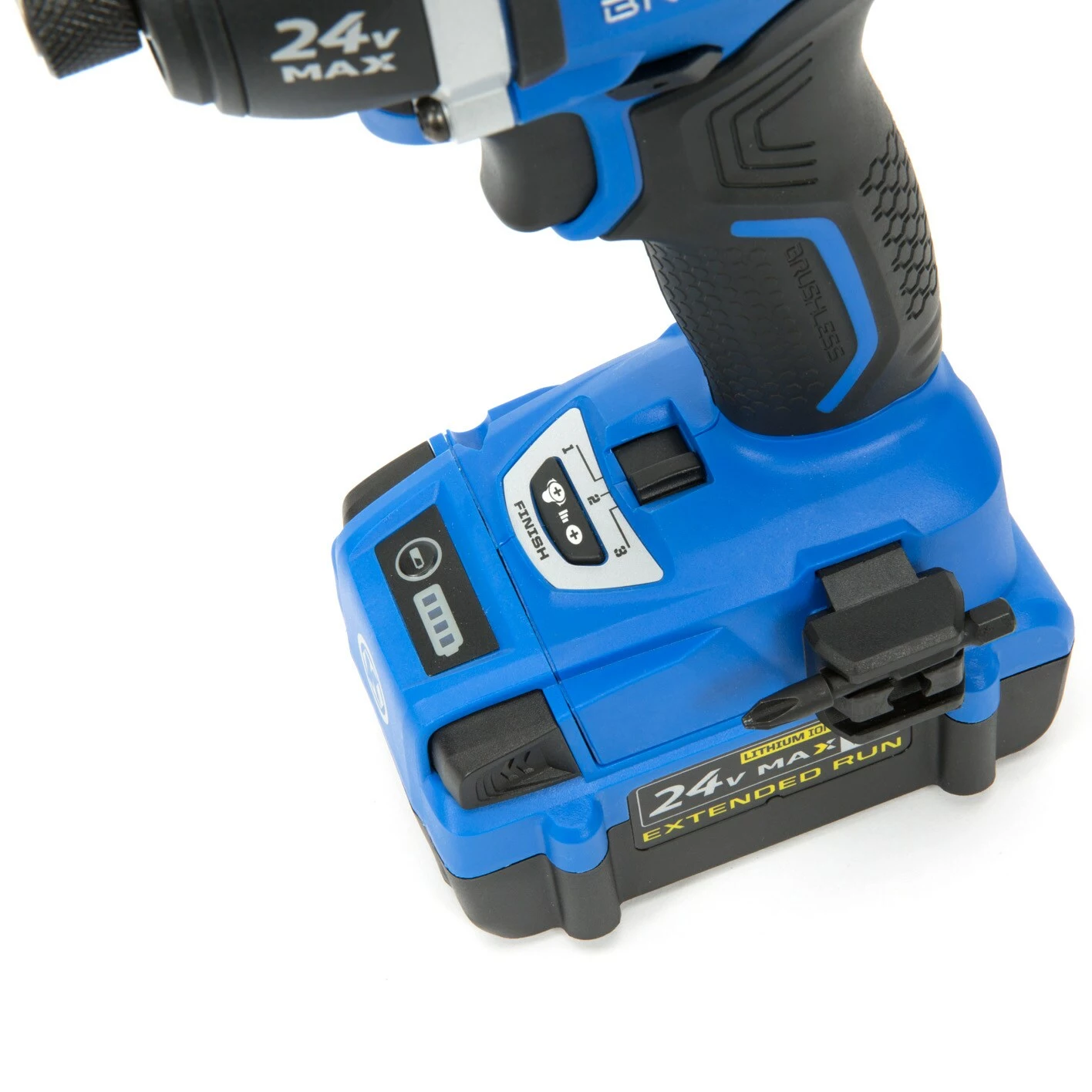 Kobalt 2-Tool 24-Volt Max Brushless Power Tool Combo Kit with Soft Case (1-Battery Included and Charger Included) - Power Tools - Image 2