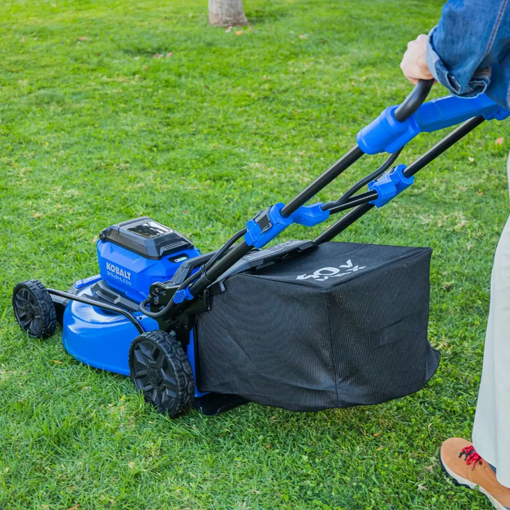 Kobalt 40-volt Brushless 20-in Push Cordless Electric Lawn Mower 6 Ah (Battery & Charger Included) - Outdoor Tools & Equipment - Image 9