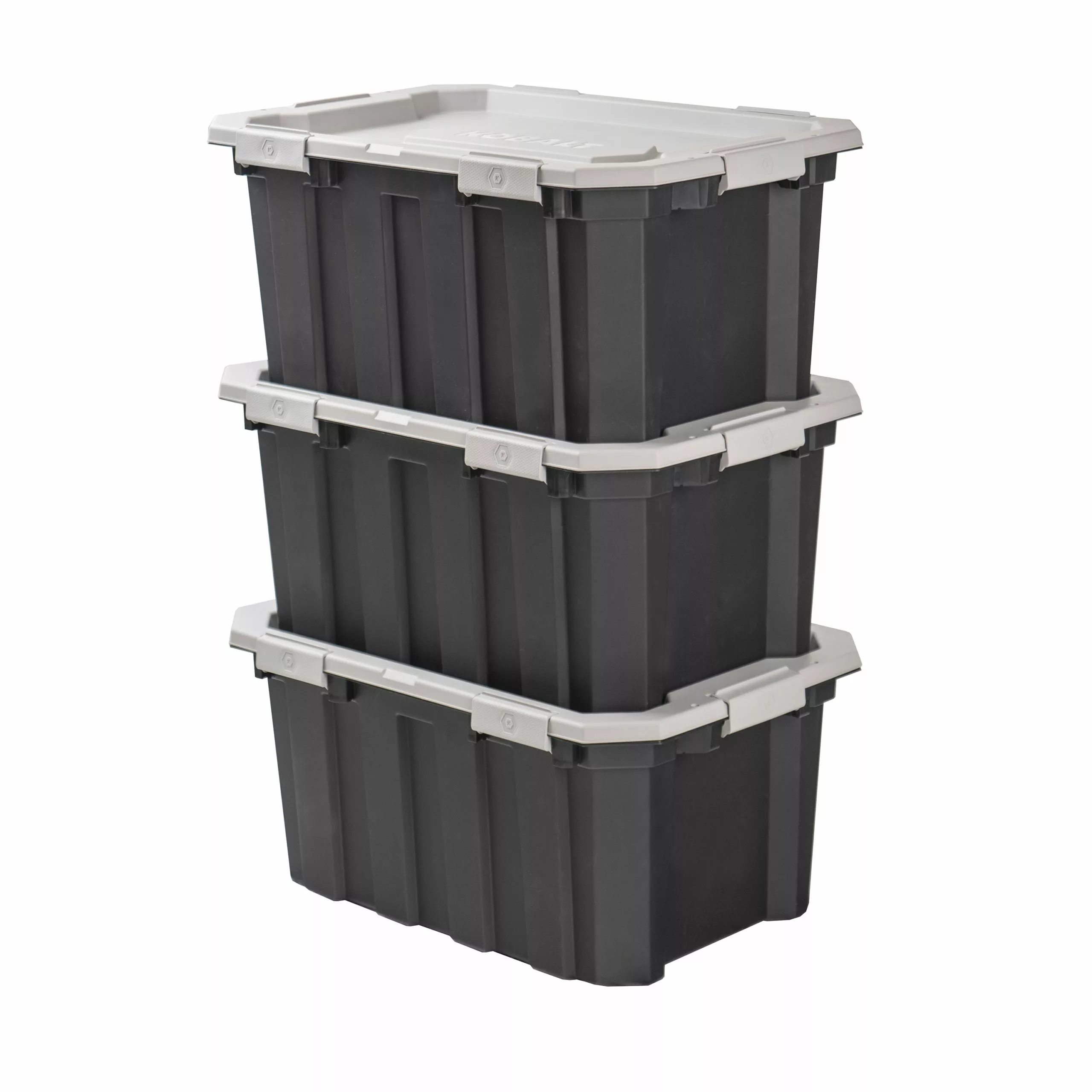 Kobalt X-large 24-Gallon (96-Quart) Grey Heavy Duty Tote with Latching Lid - Baskets & Storage Containers - Image 8