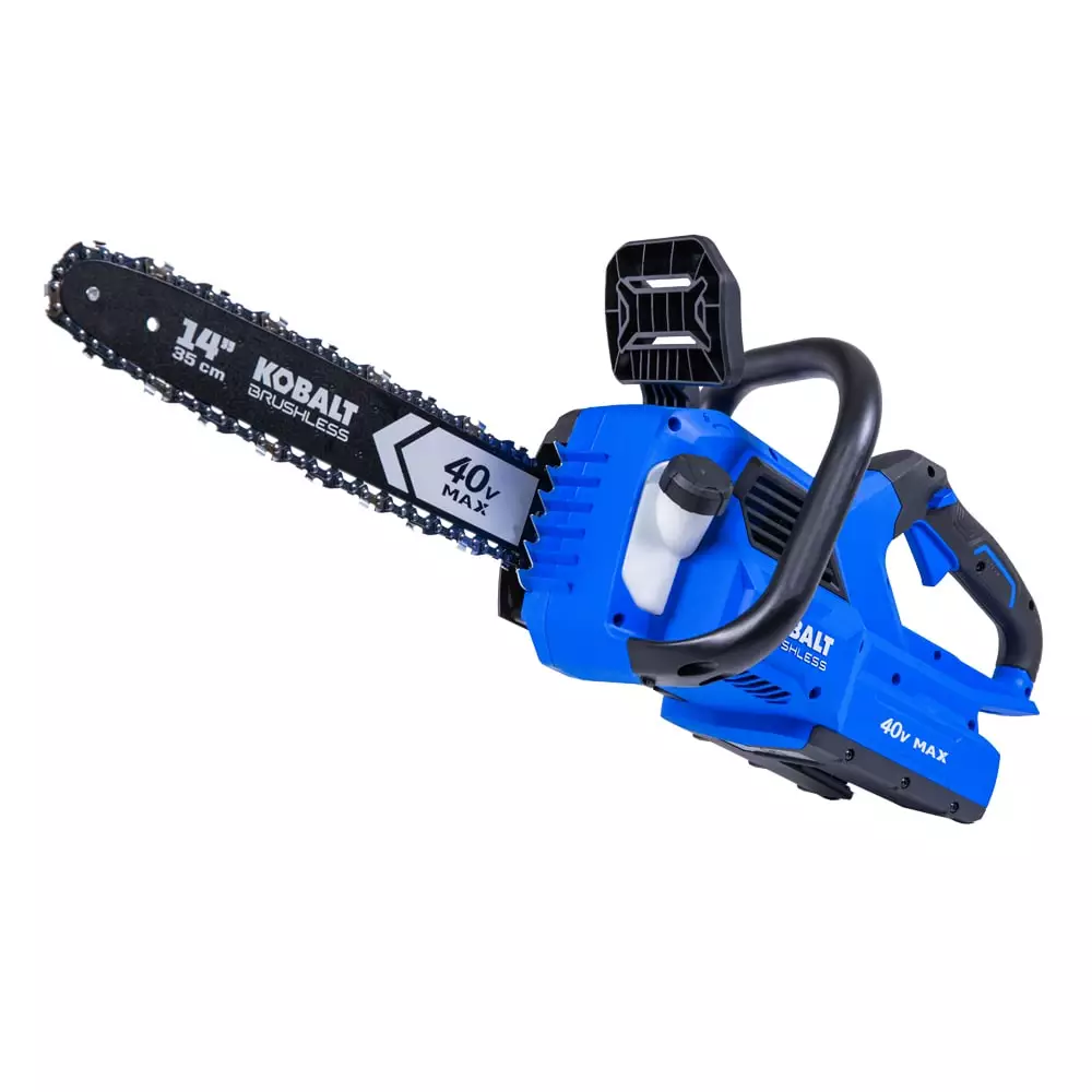Kobalt Gen4 40-volt 14-in Brushless Cordless Electric Chainsaw 4 Ah (Battery & Charger Included) - Outdoor Tools & Equipment - Image 2
