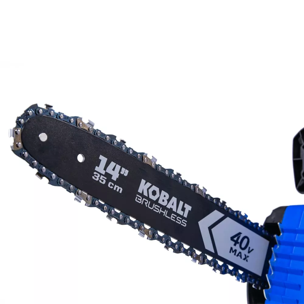 Kobalt Gen4 40-volt 14-in Brushless Cordless Electric Chainsaw 4 Ah (Battery & Charger Included) - Outdoor Tools & Equipment - Image 3
