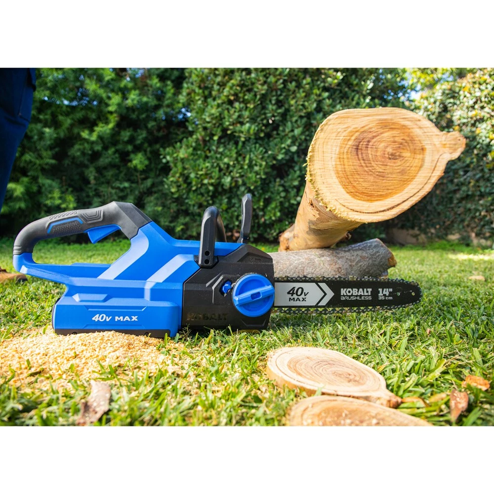 Kobalt Gen4 40-volt 14-in Brushless Cordless Electric Chainsaw (Tool Only) - Outdoor Tools & Equipment - Image 7