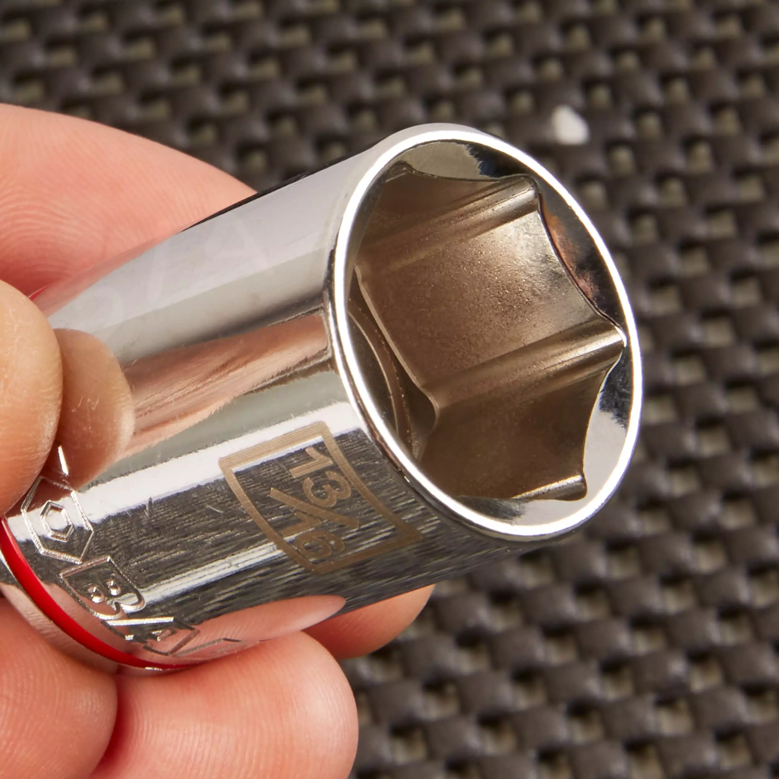 Kobalt Standard (SAE) 1/2-in Drive 6-point 13/16-in Shallow Socket - Hand Tools - Image 2