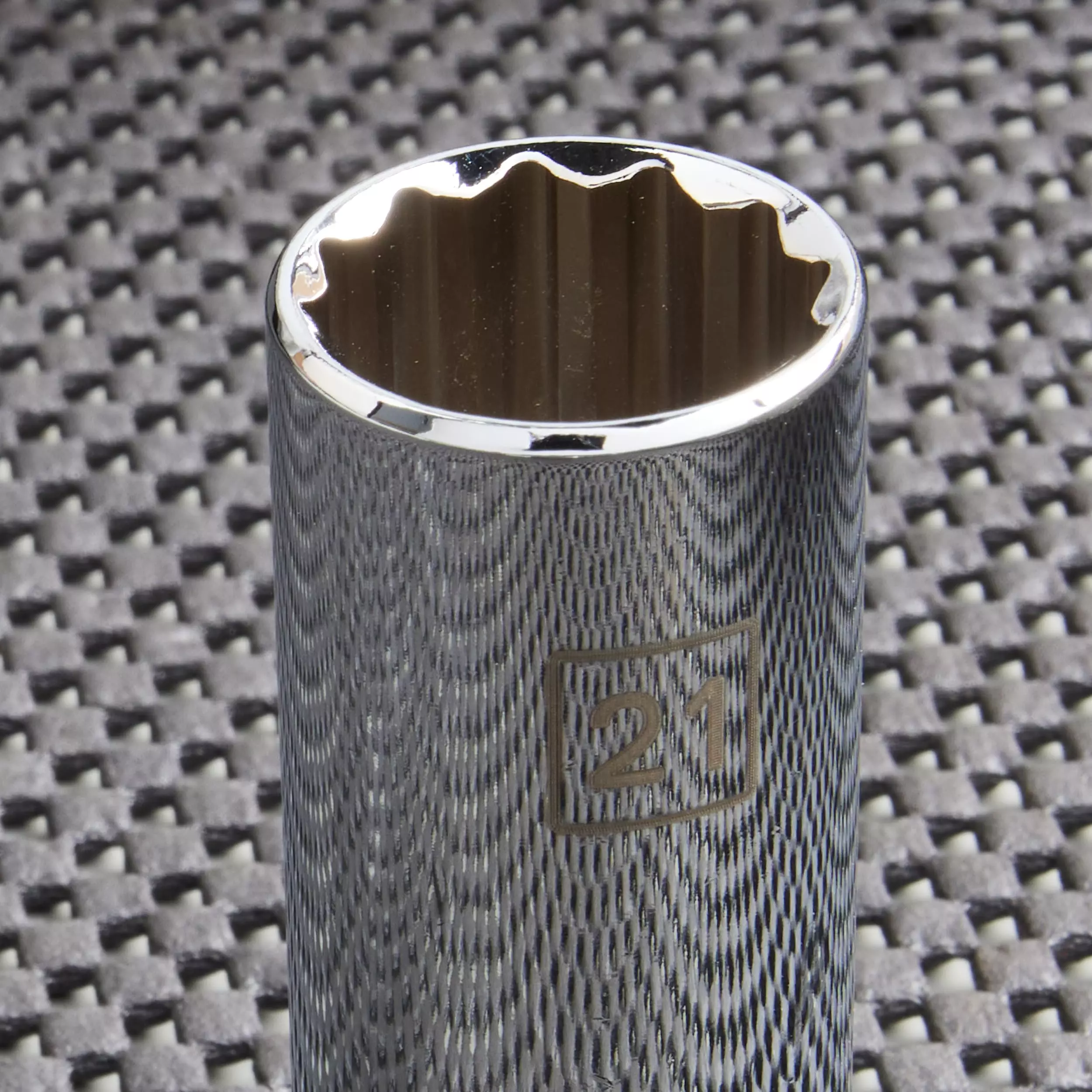 Kobalt Metric 1/2-in Drive 12-point 21-mm Deep Socket - Hand Tools - Image 2