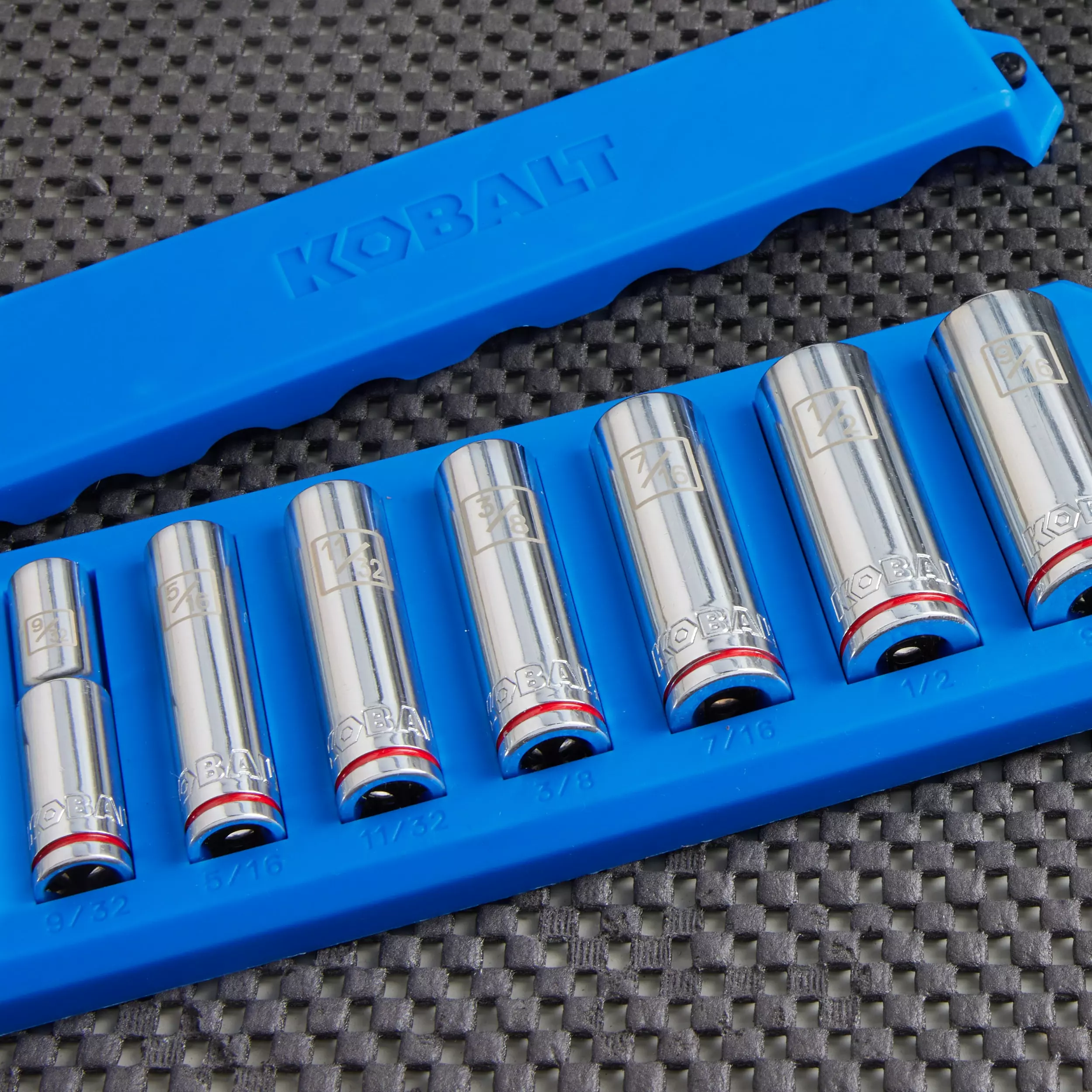 Kobalt 8-Piece Standard (SAE) 1/4-in Drive 6-point Set Deep Socket Set - Hand Tools - Image 3