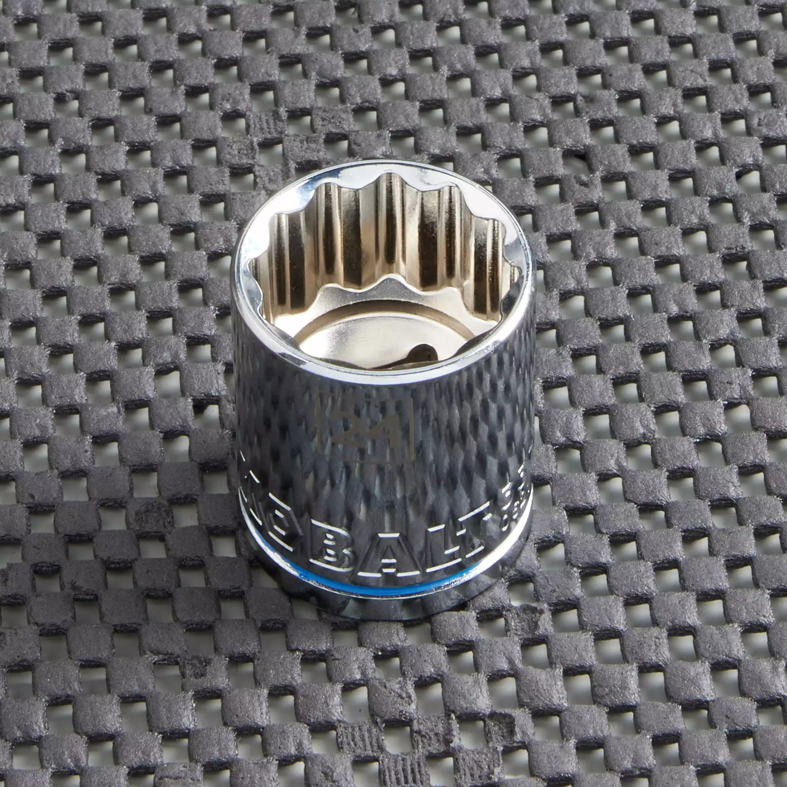 Kobalt Metric 1/2-in Drive 12-point 24-mm Shallow Socket - Hand Tools - Image 2