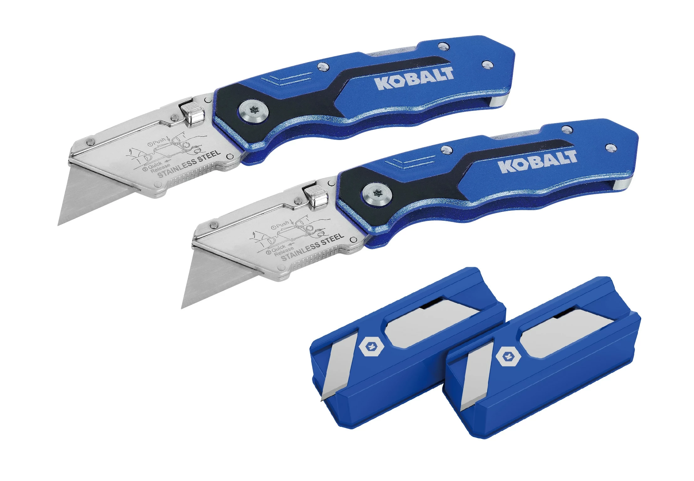Kobalt 18Mm 50-Blade Folding Utility Knife - Tools