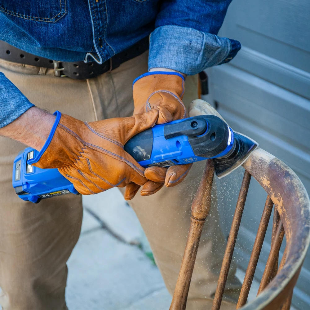 Kobalt 17-Piece Brushless 24-volt Max Variable Speed Oscillating Multi-Tool Kit with Soft Case (1-Battery Included) - Power Tools - Image 12