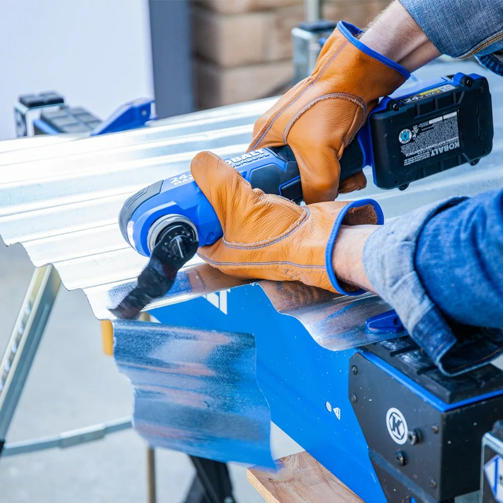 Kobalt 17-Piece Brushless 24-volt Max Variable Speed Oscillating Multi-Tool Kit with Soft Case (1-Battery Included) - Power Tools - Image 13